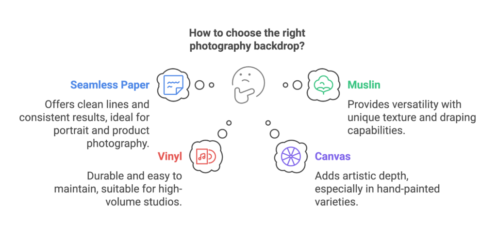 Different Types of Photography Backdrops