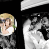 Bride and groom posing inside a car, captured to showcase the intimate moments preserved through same-day edits.